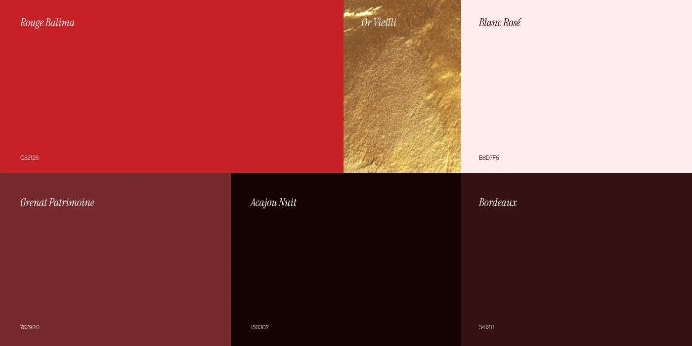 La palette, tirée du bâtiment