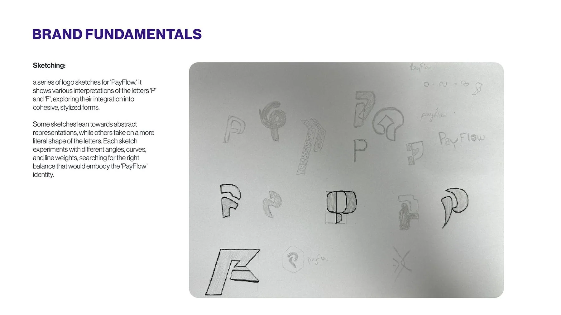 Brand fundamentals: sketching the P and the flow