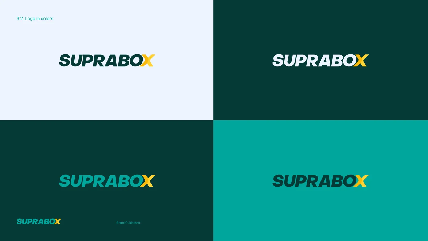 The 2025 wordmark on the four brand colours