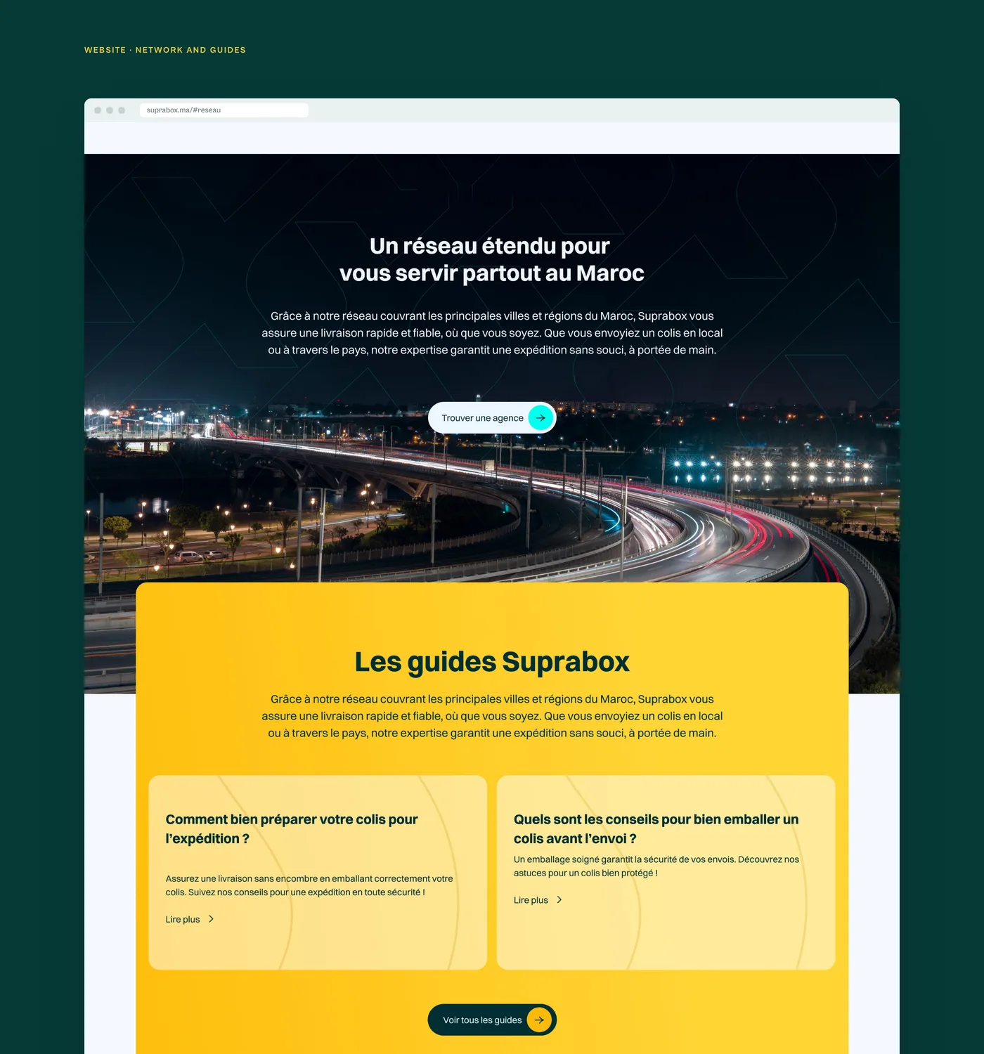 Website: network and guides