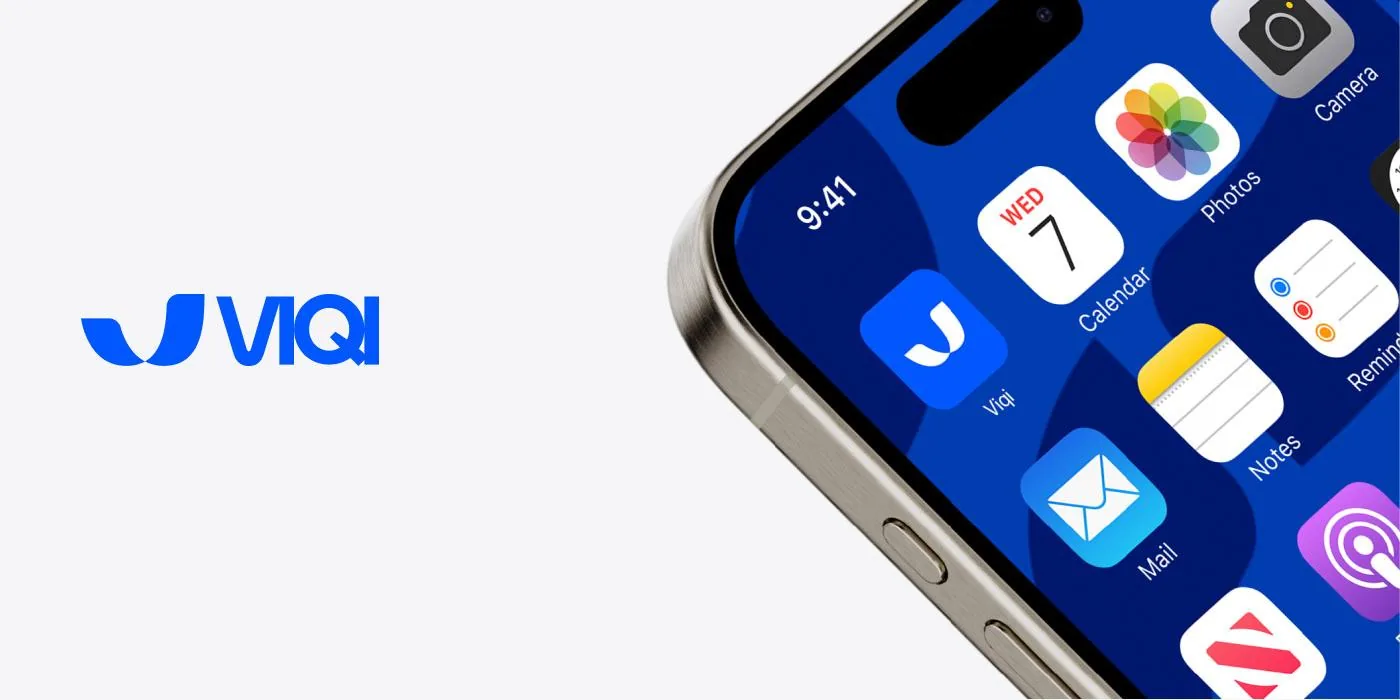 VIQI on an iPhone home screen