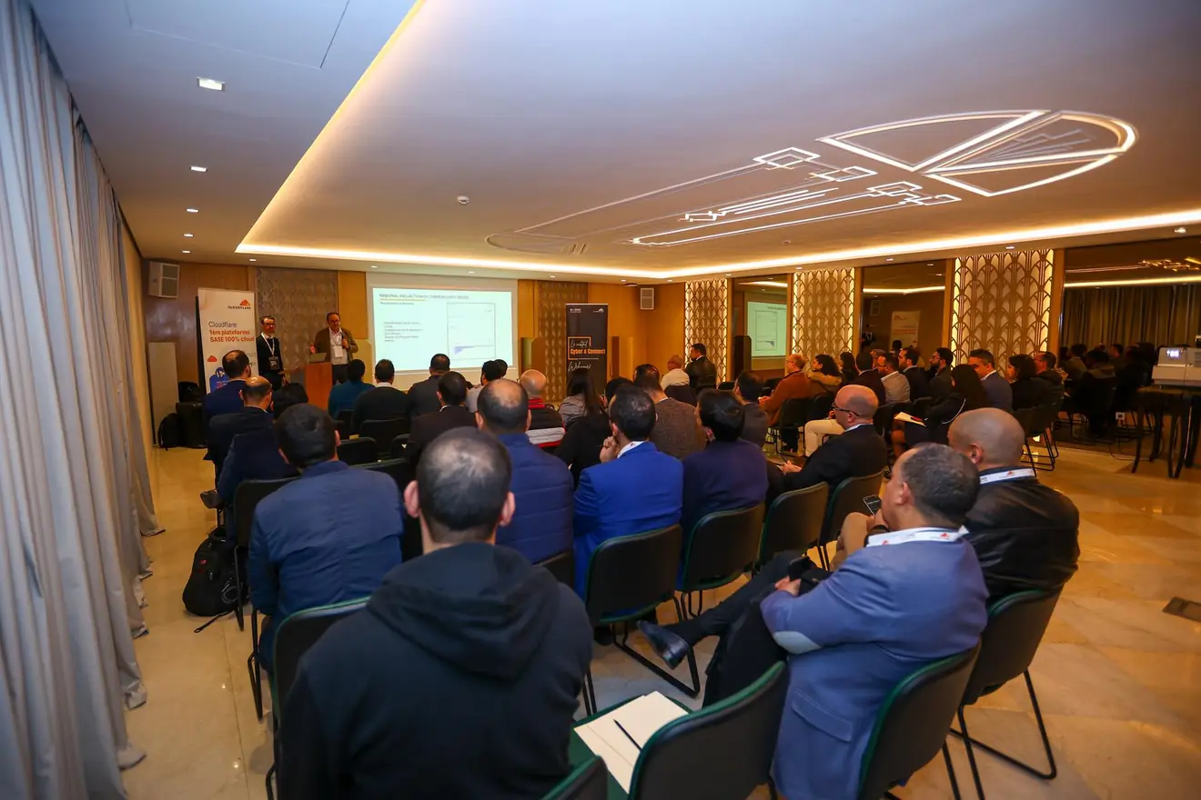Audience during the talks at the N+ONE event