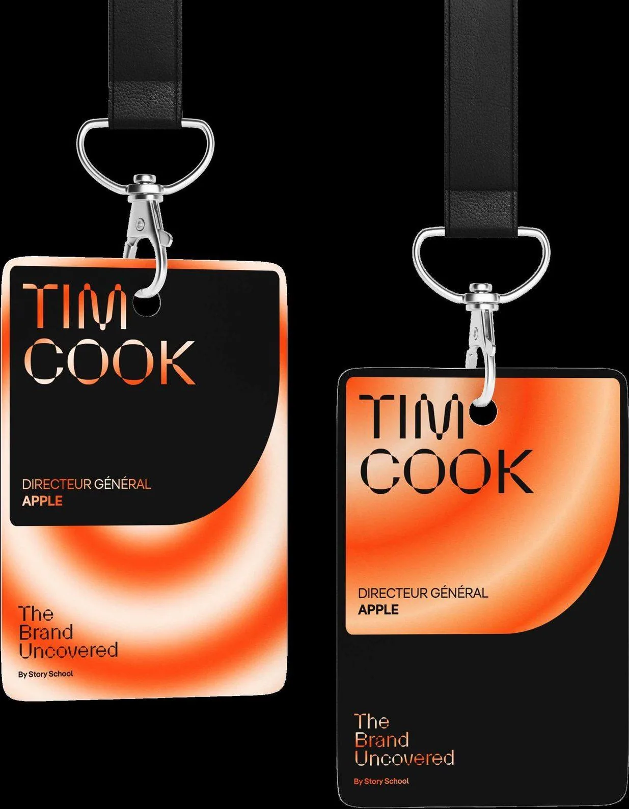 Speaker badges and lanyards