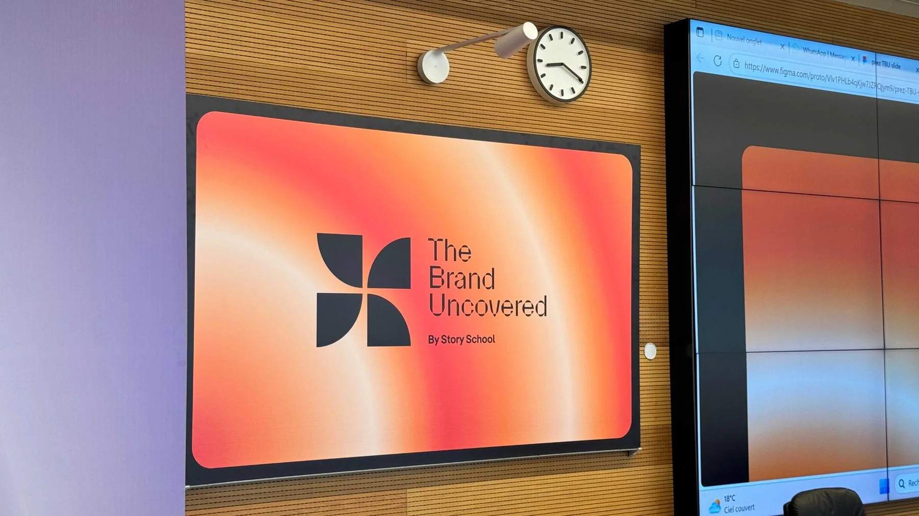 The Brand Uncovered on conference screens