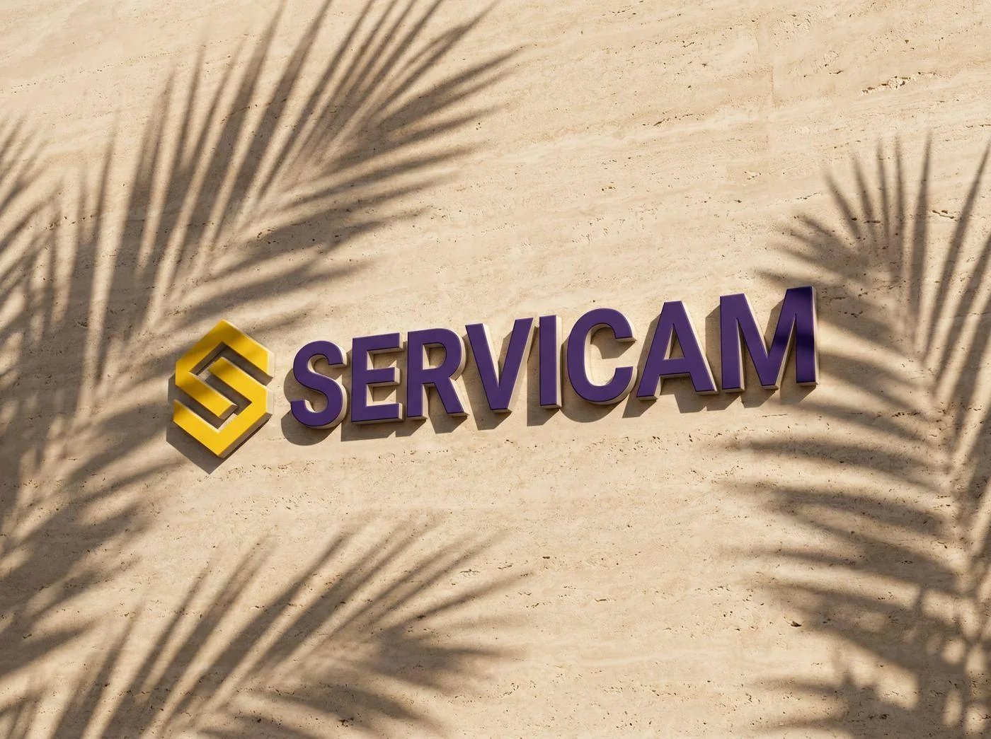 Servicam signage application